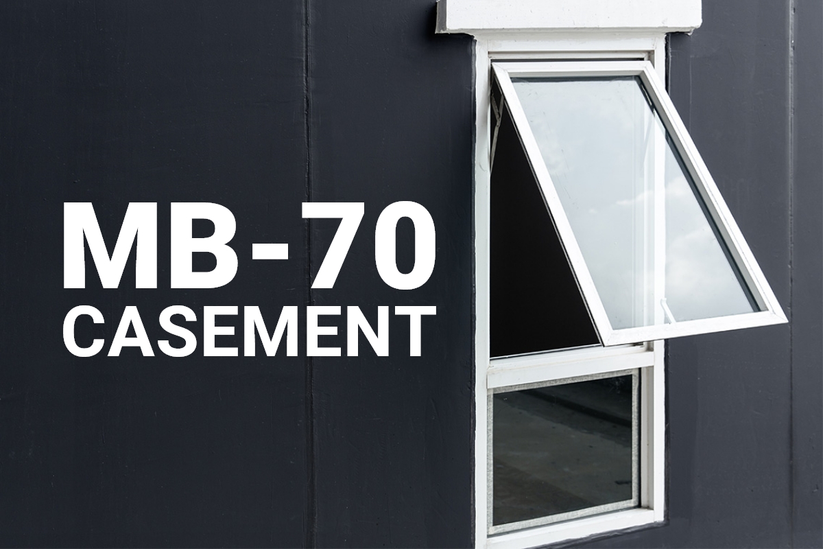 Poznaj bliżej MB-70 Casement – okna otwierane na zewnątrz